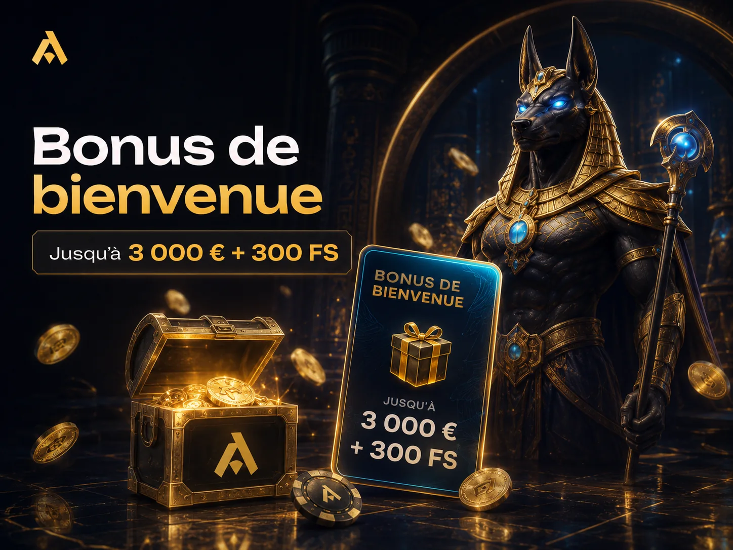 Amonbet bonus et coffre de bienvenue